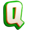 Letter Q symbol payout